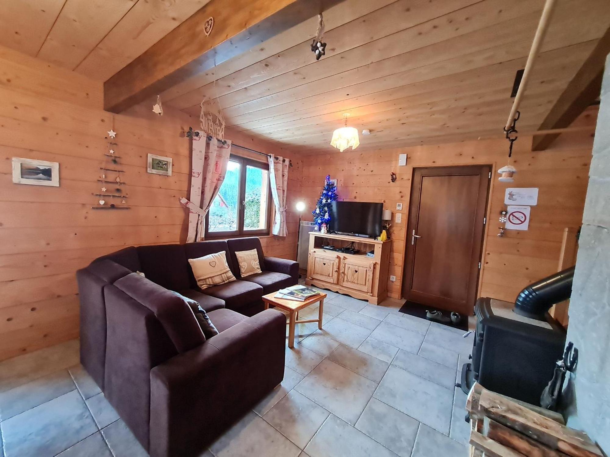 Chalet Chaleureux Face Aux Pistes, Proche Gerardmer, Ideal Pour Famille, Balcon Et Terrasse - Fr-1-589-182 Ban-sur-Meurthe-Clefcy 外观 照片